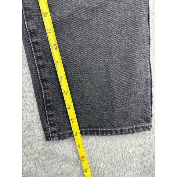 NYDJ Women's Size 31 Brooke High-Rise Loose Straight Jeans In Vintage Black - Picture 8 of 12